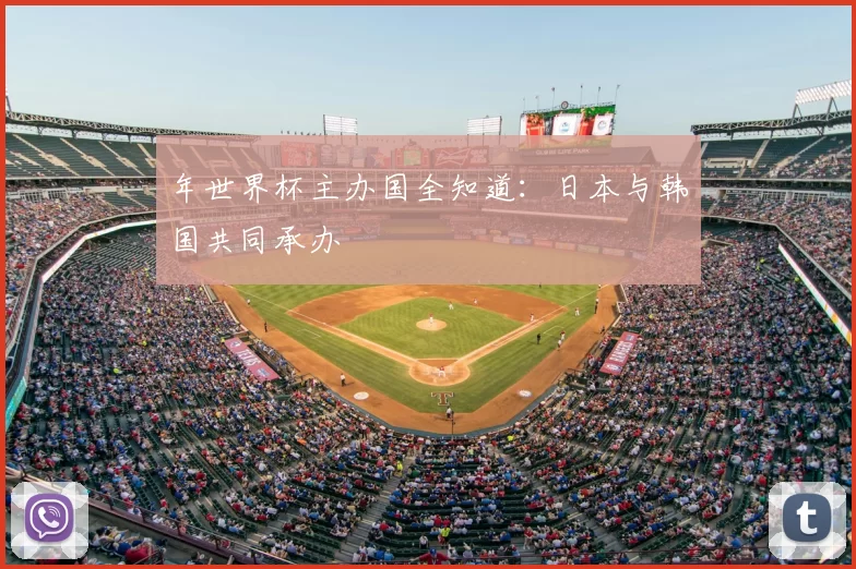 年世界杯主办国全知道:日本与韩国共同承办
