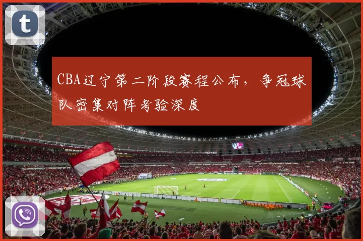 CBA辽宁第二阶段赛程公布，争冠球队密集对阵考验深度