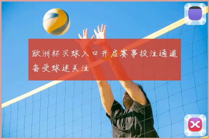 欧洲杯买球入口开启赛事投注通道备受球迷关注