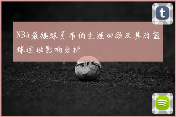 NBA最矮球员韦伯生涯回顾及其对篮球运动影响分析